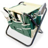 Folding Stool Tote Bag and Stainless Steel Gardening Tools